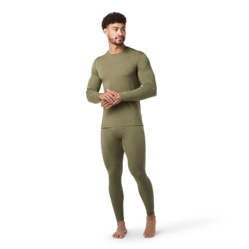 Smartwool Men's Classic Thermal Merino Wool Base Layer Crew (Slim Fit)