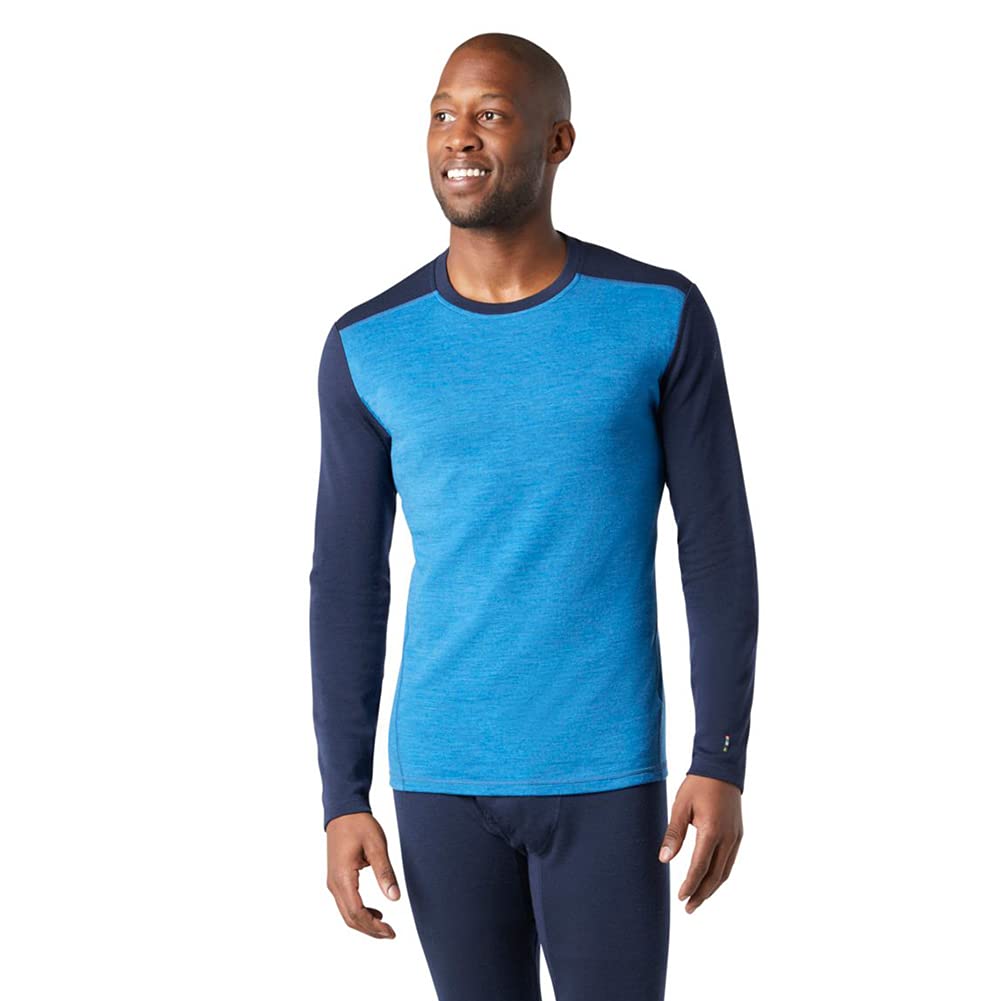 Smartwool Men's Classic Thermal Merino Wool Base Layer Crew (Slim Fit)