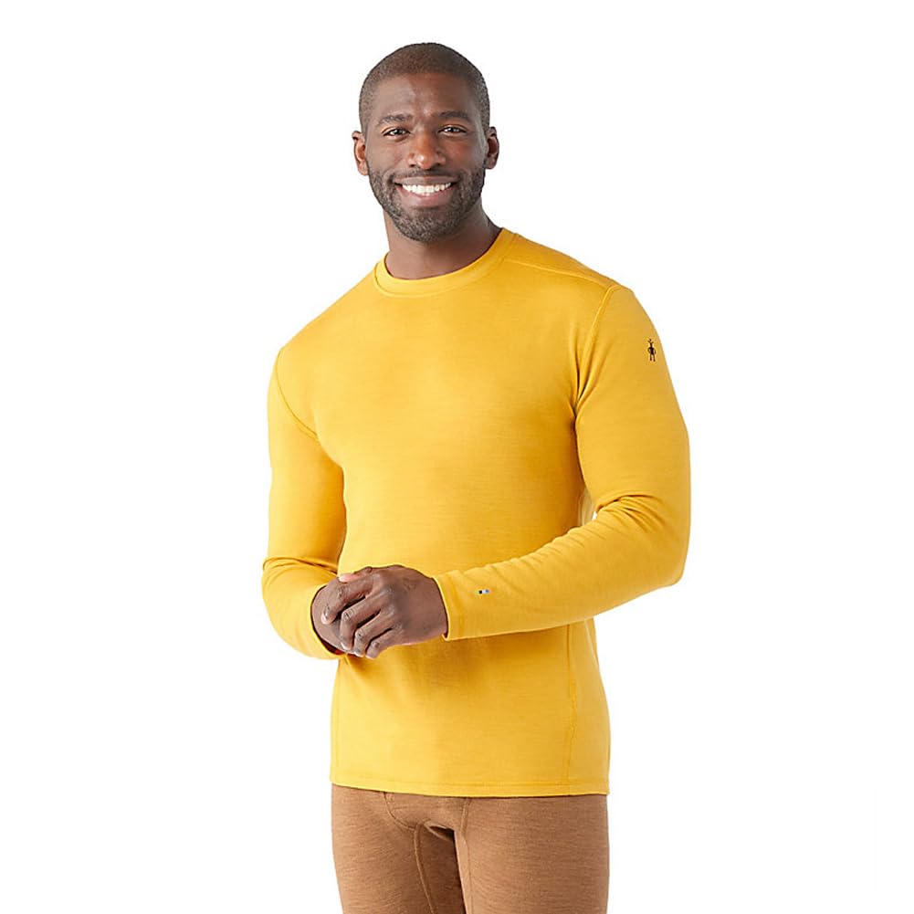 Smartwool Men's Classic Thermal Merino Wool Base Layer Crew (Slim Fit)