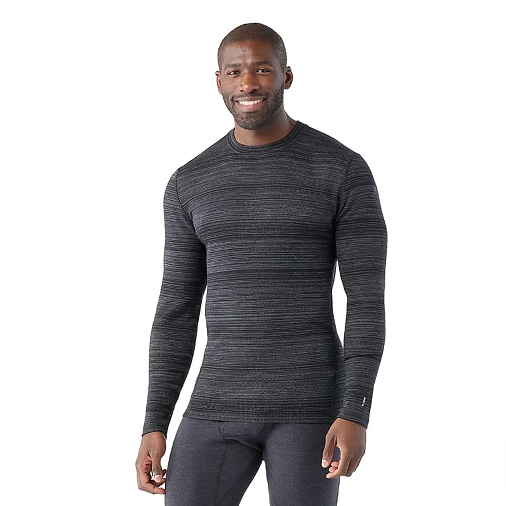 Smartwool Men's Classic Thermal Merino Wool Base Layer Crew (Slim Fit)
