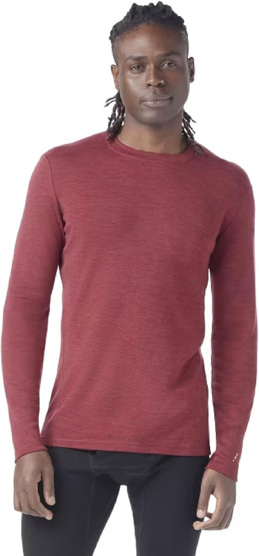 Smartwool Men's Classic Thermal Merino Wool Base Layer Crew (Slim Fit)