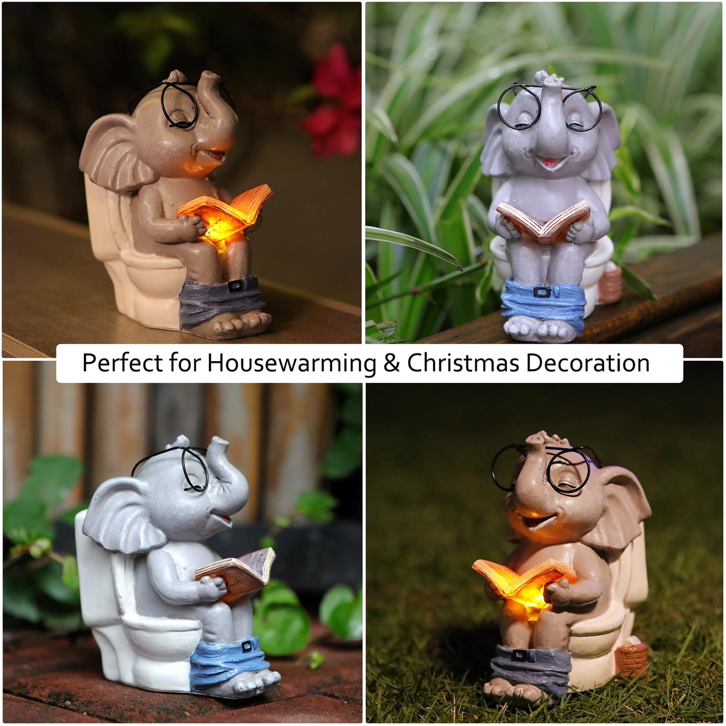 Miniature Frog Garden Statue Valentines Day Gifts Decorations Fairy Garden Accessories Outdoor Lights Solar Garden Frog Decor Art Housewarming Gift for Patio,Yard,Lawn Ornament,3.89"x2.36"x3.93