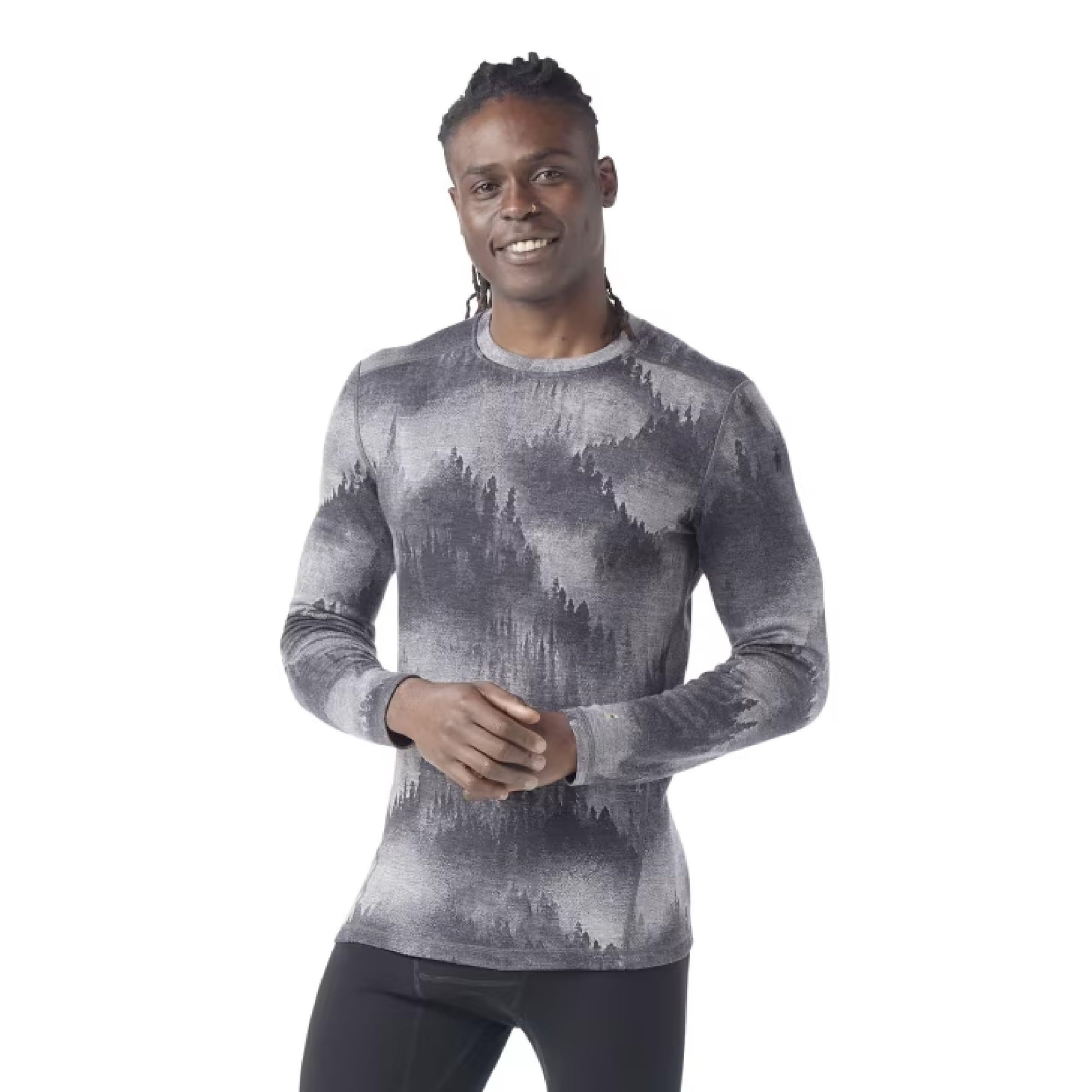 Smartwool Men's Classic Thermal Merino Wool Base Layer Crew (Slim Fit)