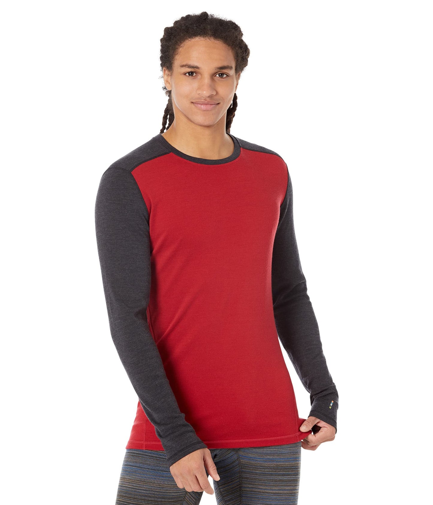 Smartwool Men's Classic Thermal Merino Wool Base Layer Crew (Slim Fit)