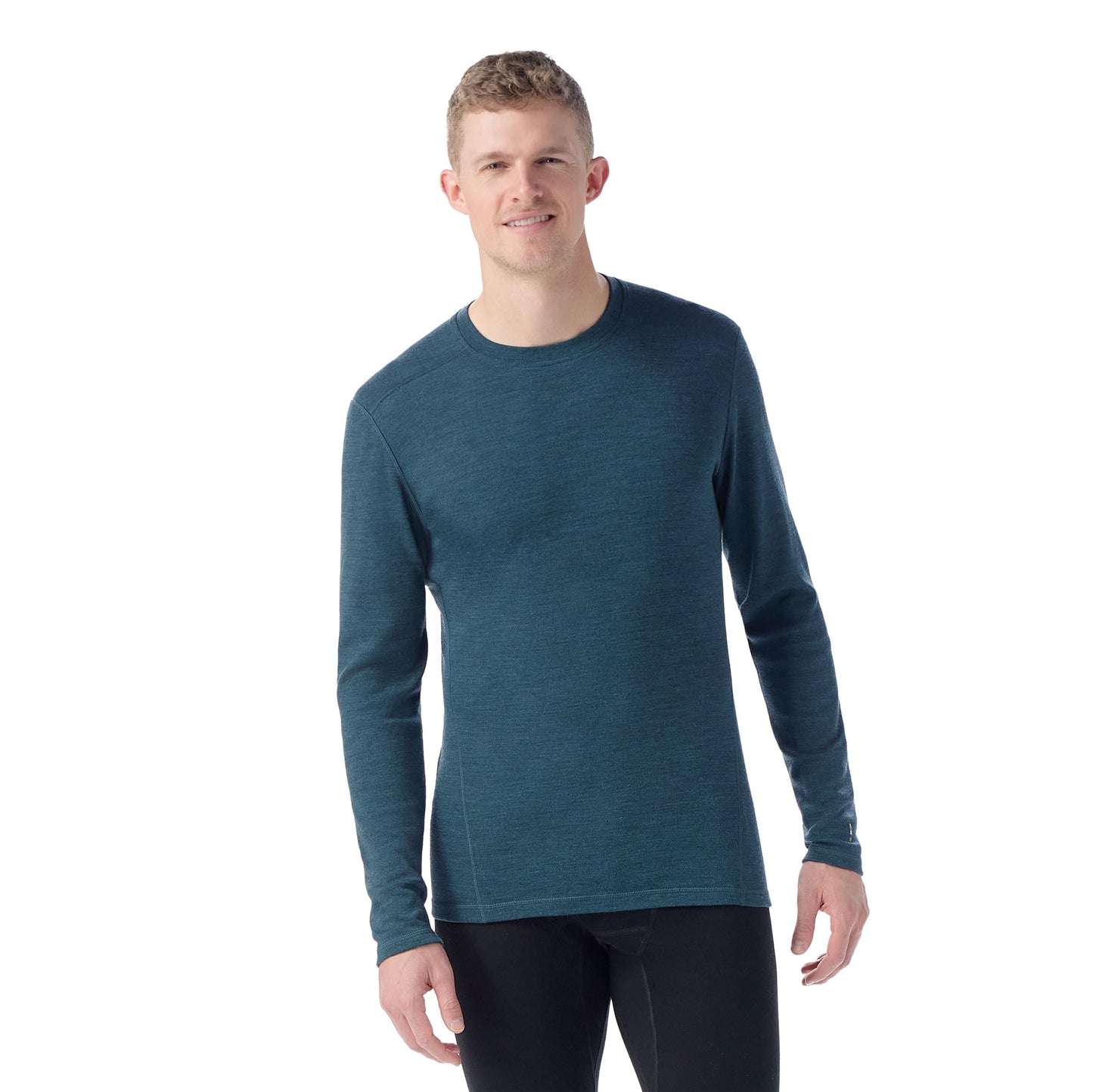 Smartwool Men's Classic Thermal Merino Wool Base Layer Crew (Slim Fit)