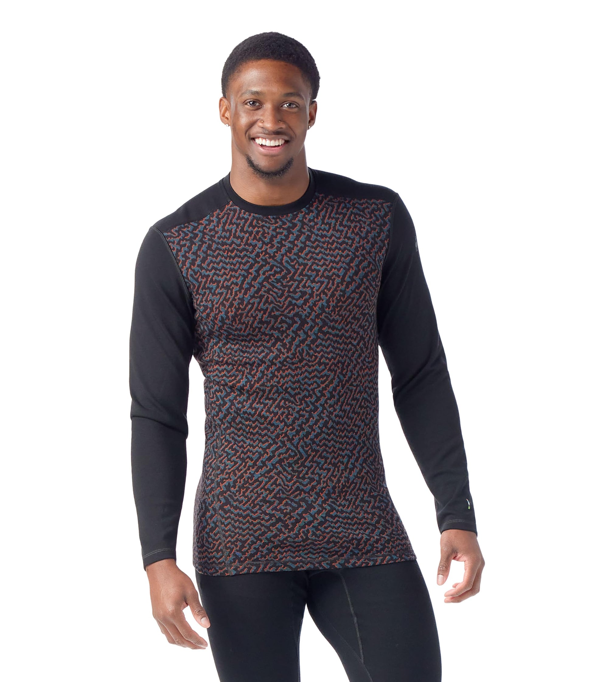 Smartwool Men's Classic Thermal Merino Wool Base Layer Crew (Slim Fit)